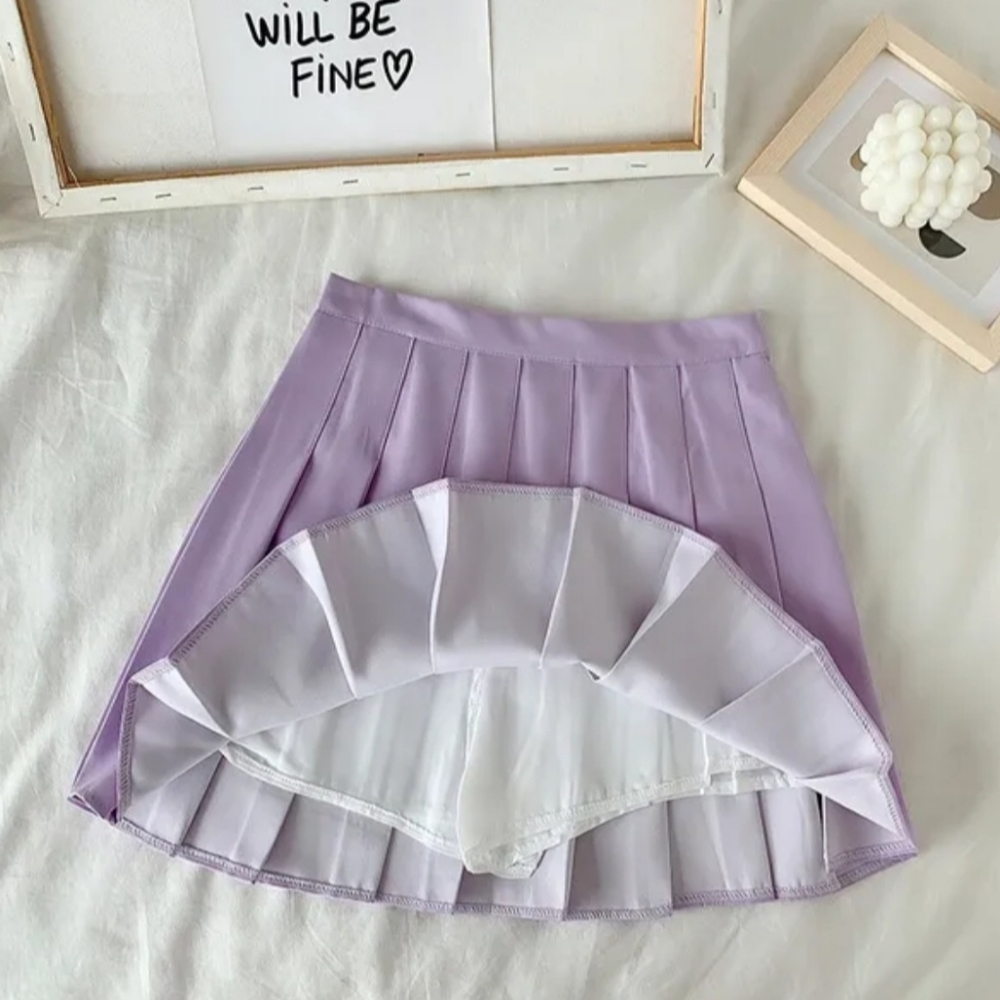 Brand new purple plated skort